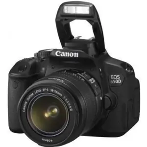 Reflex EOS 650D - Noir + Canon Canon EF-S 18-55 mm f/3.5-5.6 IS II f/3... pas cher