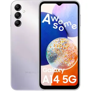 Samsung Galaxy A14 5G 64 Go - Argent - Débloqué pas cher