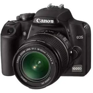 Reflex EOS 1000D - Noir + Canon Canon EF-S 18-55mm f/3.5-5.6 IS f/3.5-... pas cher