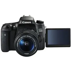 Reflex EOS 760D - Noir + Canon EF-S 18-55mm f/3.5-5.6 III f/3.5-5.6 pas cher