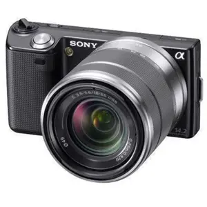 Alpha NEX-5 - Noir + Sony Sony 18-55 mm f/3.5-5.6 OSS f/3.5-5.6 pas cher