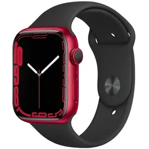 Apple Watch Series 7 (2021) GPS 45 mm - Aluminium Rouge - Bracelet spo... pas cher