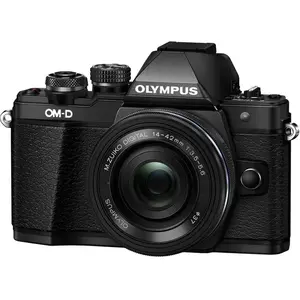 OM-D E-M10 - Noir + Olympus M.Zuiko Digital ED 14-42mm f/3.5-5.6 IIR f... pas cher