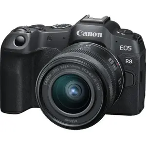 Compact EOS R8 - Noir + Canon RF 24-50mm F4.5-6.3 IS STM 6.3 pas cher