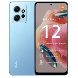 Xiaomi Redmi Note 12 4G 128 Go - Bleu Turquoise - Débloqué pas cher
