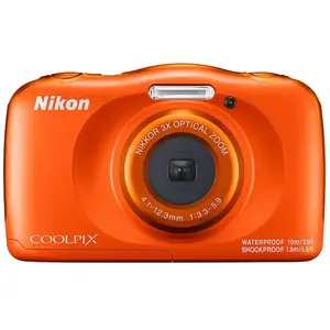 Compact Coolpix W150 - Orange + Nikon Nikkor Optical Zoom 30-90 mm f/3... pas cher
