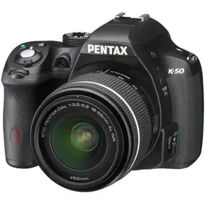 Reflex K50 - Noir + Pentax SMC Pentax-DA-L 18-55mm F3.5-5.6 AL WR f/3.... pas cher