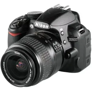Reflex D3100 - Noir + Nikon AF-S DX Nikkor 18-55mm f/3.5-5.6G ED II f/... pas cher