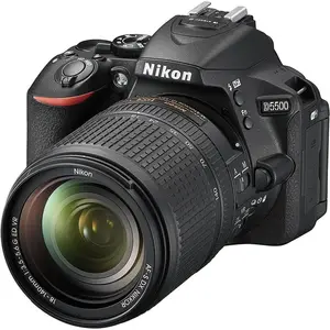 Nikon Reflex D5500 - Noir + Nikkor AF-P Nikkor 18-55mm f/3.5-5.6 G DX ... pas cher