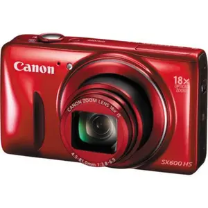 Compact PowerShot SX600 HS - Rouge + Canon Zoom Lens 18X IS 25-450mm f... pas cher