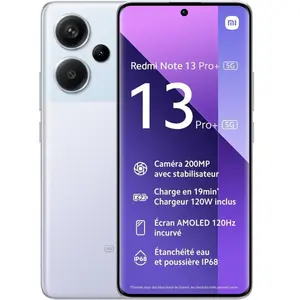 Xiaomi Redmi Note 13 Pro+ 256 Go - Blanc - Débloqué pas cher