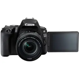 Reflex EOS 200D - Noir + Canon Canon EF-S 18-55 mm f/3.5-5.6 IS II f/3... pas cher