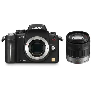 Lumix DMC-GH1 - Noir + Panasonic Lumix G Vario 14-42mm f/3.5-5.6 f/3.5... pas cher