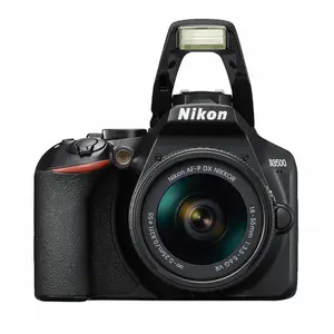 Reflex D3500 - Noir + Nikon AF-S DX Nikkor 18-55mm f/3.5-5.6G VR f/3.5... pas cher