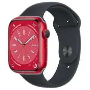 Apple Watch Series 8 (2022) GPS 41 mm - Aluminium Rouge - Bracelet spo... pas cher