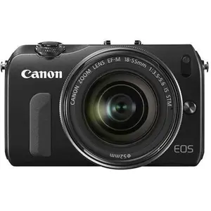 EOS M - Noir + Canon Canon Zoom Lens EF-M 18-55mm f/3.5-5.6 IS STM f/3... pas cher