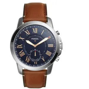 Montre Fossil Q Grant - Gris pas cher