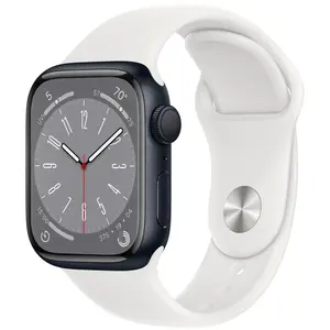 Apple Watch Series 8 (2022) GPS + Cellular 45 mm - Aluminium Minuit - ... pas cher