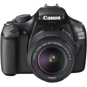 Reflex EOS 1100D - Noir + Canon Canon EF-S 18-55mm f/3.5-5.6 f/3.5-5.6 pas cher