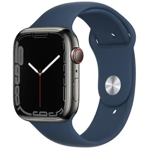 Apple Watch Series 7 (2021) GPS + Cellular 41 mm - Acier inoxydable Gr... pas cher