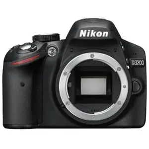 Reflex D3200 - Noir + Nikon AF-S DX Nikkor 55-200mm f/4-5.6G ED VR II ... pas cher