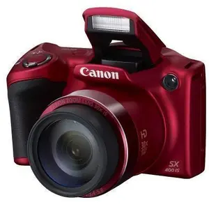 Compact PowerShot SX400 IS - Rouge + Canon 30x Zoom Lens 24-720mm f/3.... pas cher