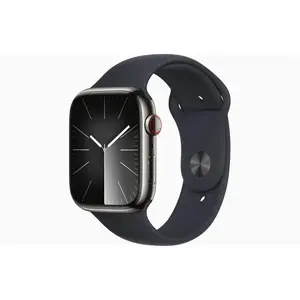 Apple Watch Series 9 (2023) GPS + Cellular 45 mm - Acier inoxydable Gr... pas cher