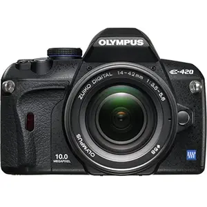 Reflex E-420 - Noir + Olympus Zuiko Digital 14-42mm f/3.5-5.6 ED f/3.5... pas cher