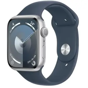 Apple Watch Series 9 (2023) GPS 45 mm - Aluminium Argent - Bracelet sp... pas cher
