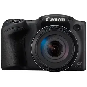 Compact PowerShot SX430 IS - Noir + Canon Zoom Lens 45x IS 24-1080mm f... pas cher