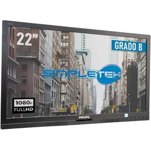 Écran 22" LCD FHD Philips 221S6QYMB/00 pas cher