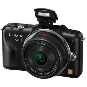 Lumix DMC-GF3 - Noir + Panasonic Lumix G Vario G Vario 14-42 mm f/3.5-... pas cher