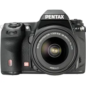 Reflex K-7 - Noir + Pentax SMC Pentax-DA 18-55 mm f/3.5-5.6 AL f/3.5-5... pas cher