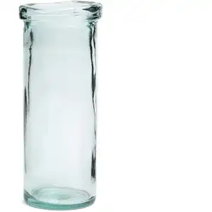 Comparateur de prix : Bazar Bizar Vase en forme de cylindre en verre recyclé H28