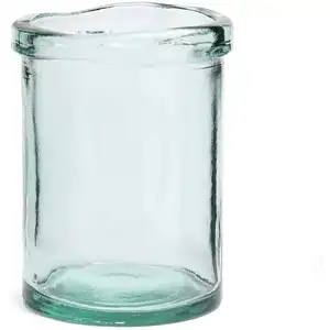 Comparateur de prix : Bazar Bizar Vase en forme de cylindre en verre recyclé H20