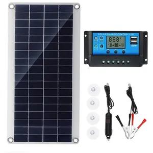 AYXXH Panneau solaire 300W 12V kit de panneau solaire kit de chargeur ...Vendu parcdiscount