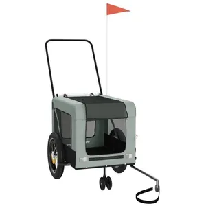 VIDAXL Meilleures Remorque de vélo-Remorque de marchandises-pour anima... pas cher