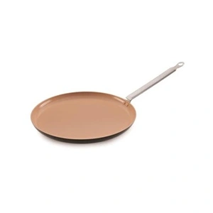 Poêle à crêpe professionnelle en aluminium avec revêtement antiadhésif... pas cher