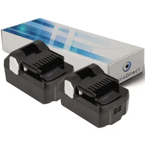 Comparateur de prix : Lot de 2 batteries pour Hitachi DV18DSDL perceuse visseuse 3000mAh 18V...