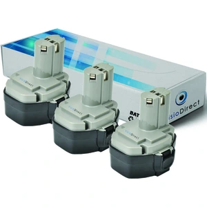 Visiodirect - Lot de 3 batteries pour Makita 6333DWAE perceuse sans fi...