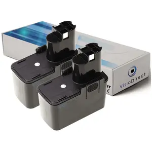 Lot de 2 batteries pour Bosch PSR 7.2V ES-2 perceuse visseuse 3000mAh ...Vendu parfnac