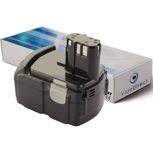 Visiodirect - Batterie pour Hitachi ds 18DVB perceuse visseuse 3000mAh... pas cher