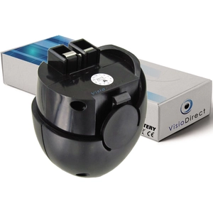 Visiodirect - Batterie pour Metabo 6.02410.50 lampe torche 2000mAh 4.8... pas cher