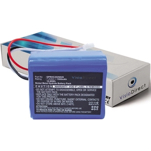 VISIODIRECT Batterie pour Irobot Mint Plus 5200C nettoyeur de sols 1500mAh 7.2V pas cher