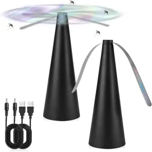 KZQ 2 PCS Ventilateur Anti Mouche Anti-moustiques Répulsif à Pales pou...