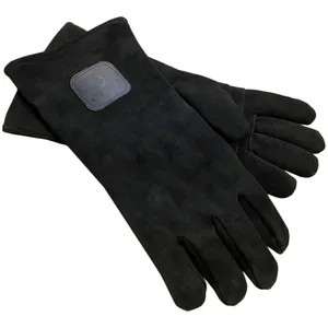 Gants en daim Noir OFYR ultra résistants pas cher