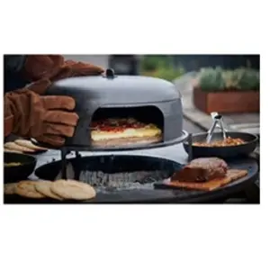 Plaque pizza barbecue OA-PO-100 (Oven85 avec pelle + pierre à pizza) Ofyr pas cher