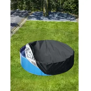 XISRENS Basetbl Couverture De Piscine Ronde 82 Cm Housse Imperméab... pas cher