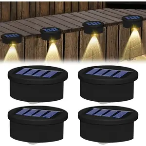 Lot De 4 Lampes Solaires Flottantes Pour Piscines, Éclairage De Piscine À Led Solaire, Étanches, Pour Marches De Jardin, Clôtures Et Terrasses.Vendu parmanomano
