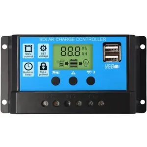 SCORPIO Régulateur De Charge De Panneau Solaire Pwm, 12 V/24 V, 30 A, ...Vendu parmanomano
